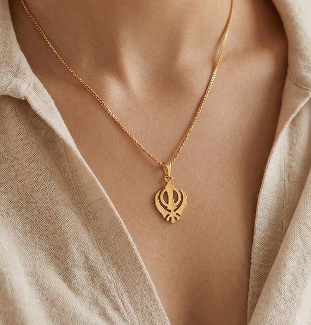 The Eternal Khanda Pendant Necklace