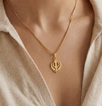 The Eternal Khanda Pendant Necklace