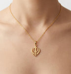 The Eternal Khanda Pendant Necklace