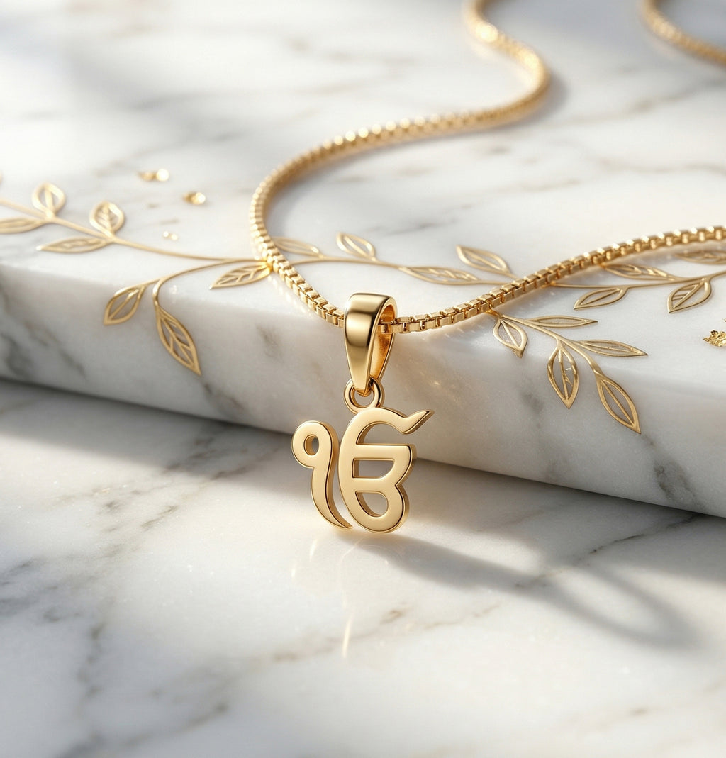 Ek onkar Pendant Necklace