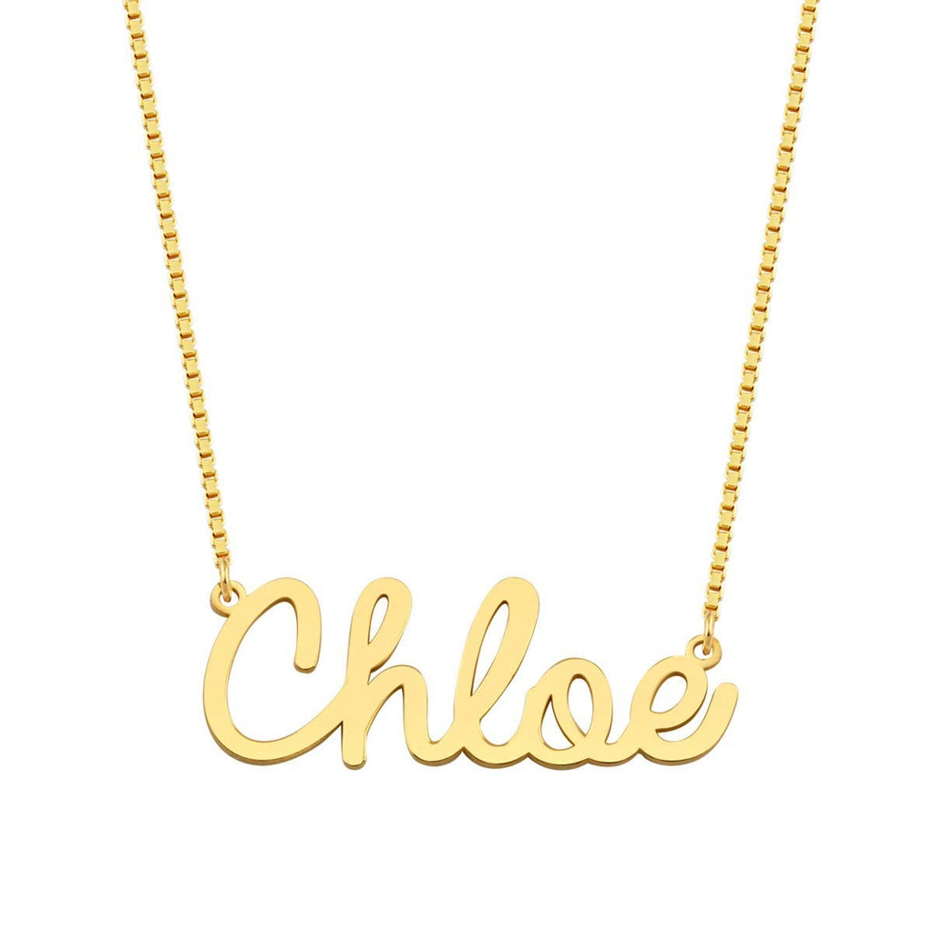 Cursive Necklace