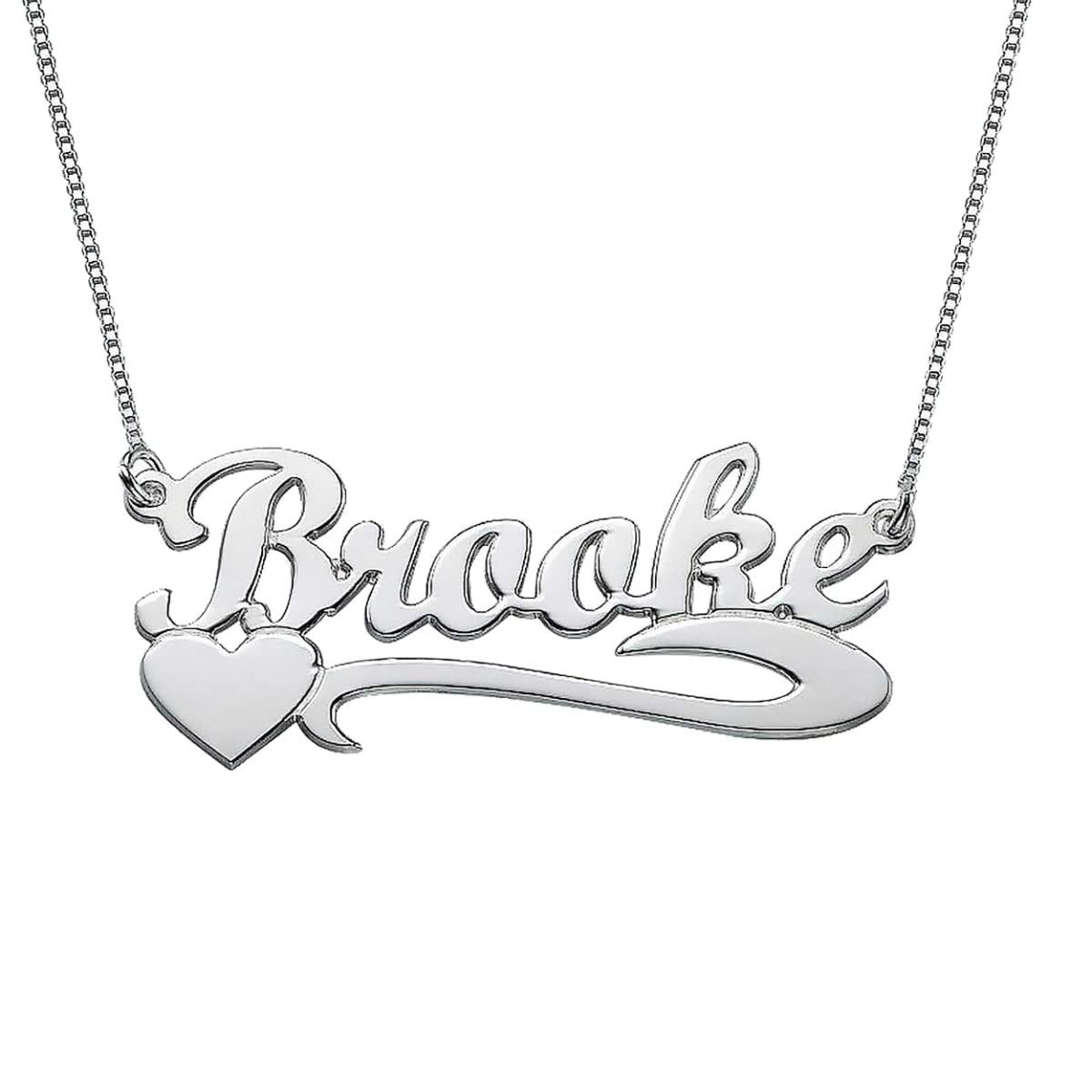 Heart Line Necklace