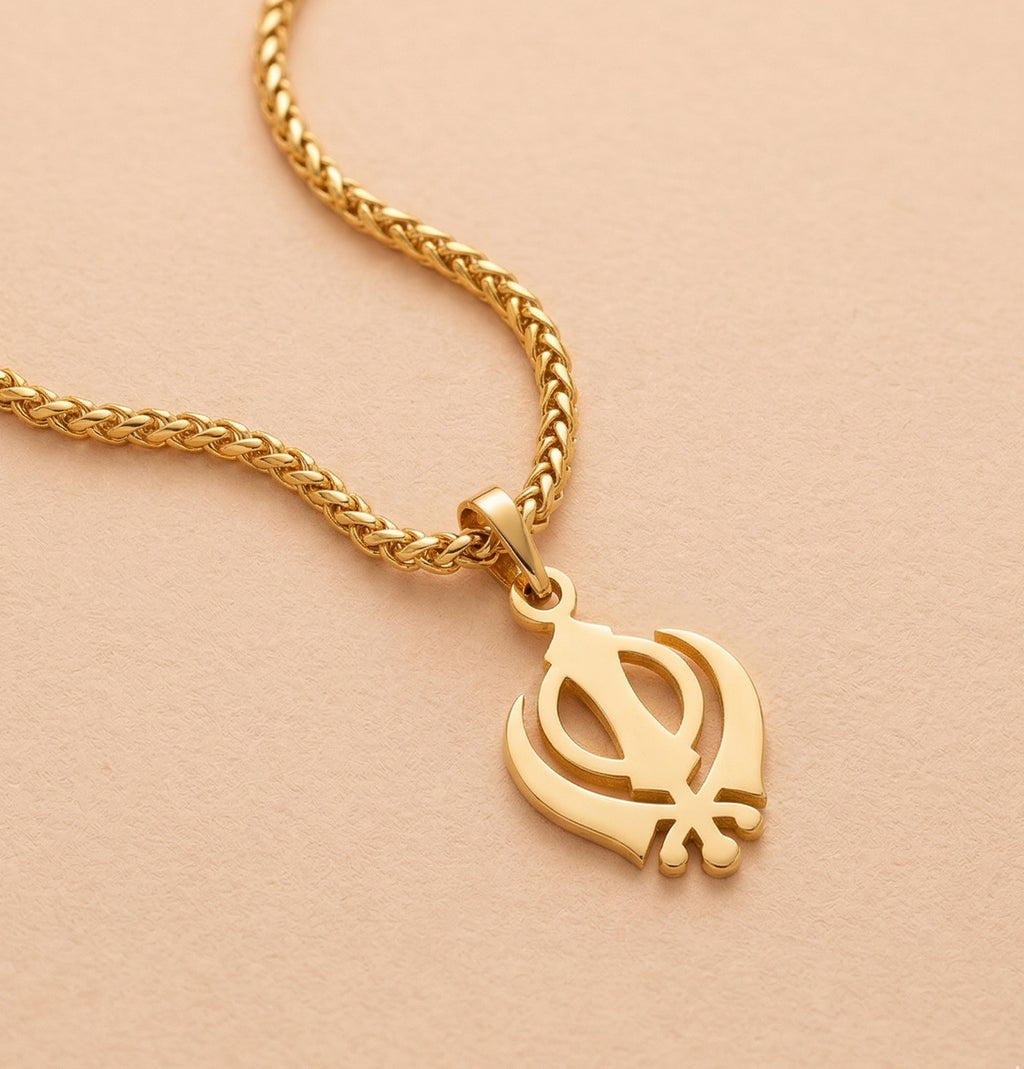 The Eternal Khanda Pendant Necklace