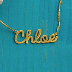 Cursive Necklace