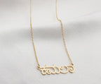 Kannada Name Necklace