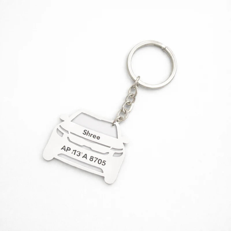 Personalised Car Keychain