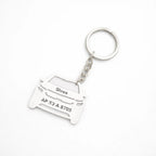 Personalised Car Keychain