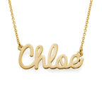 Cursive Necklace