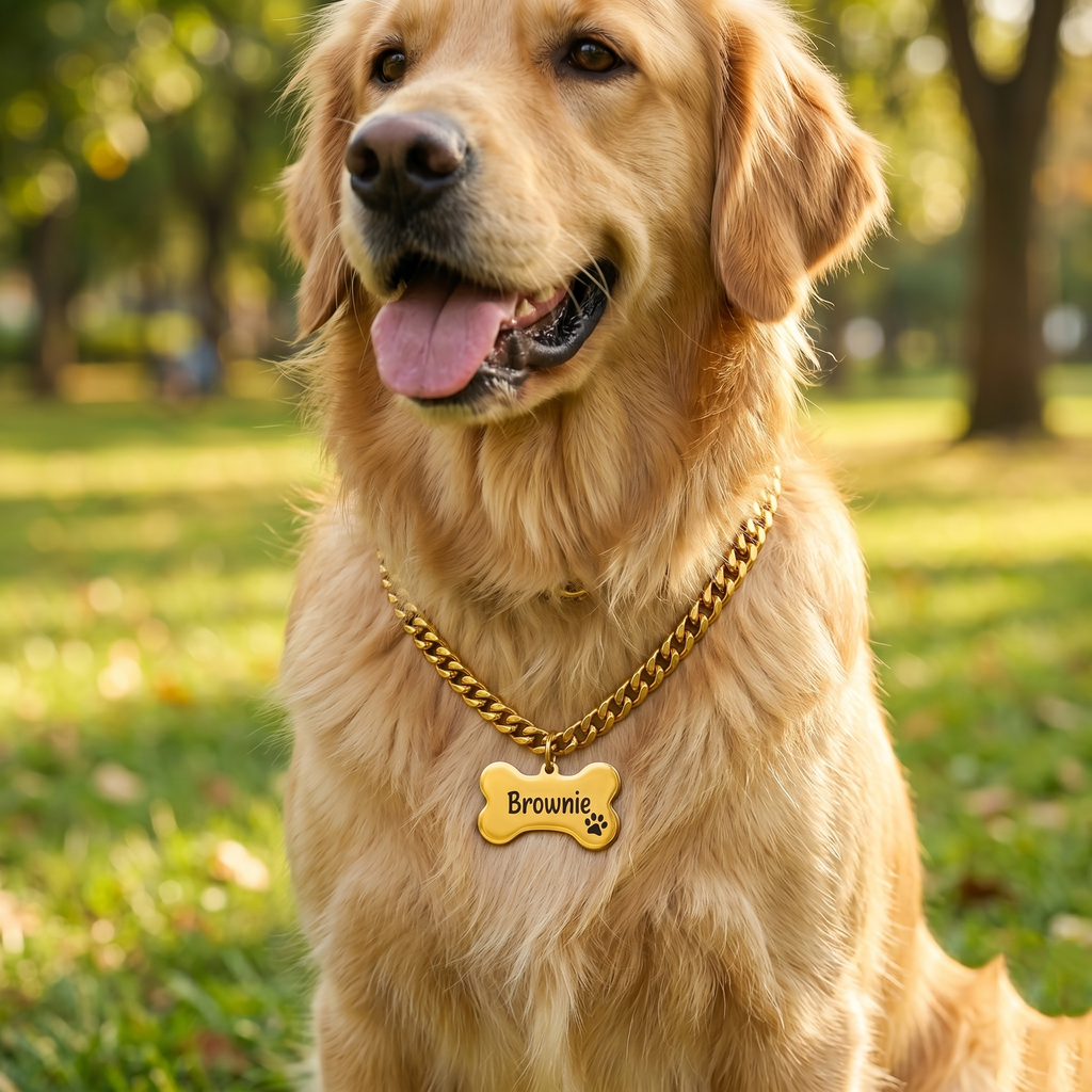 Personalised Pet Safety Name Tag