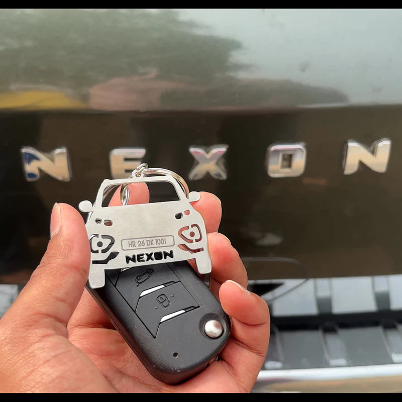 Personalised Car Keychain