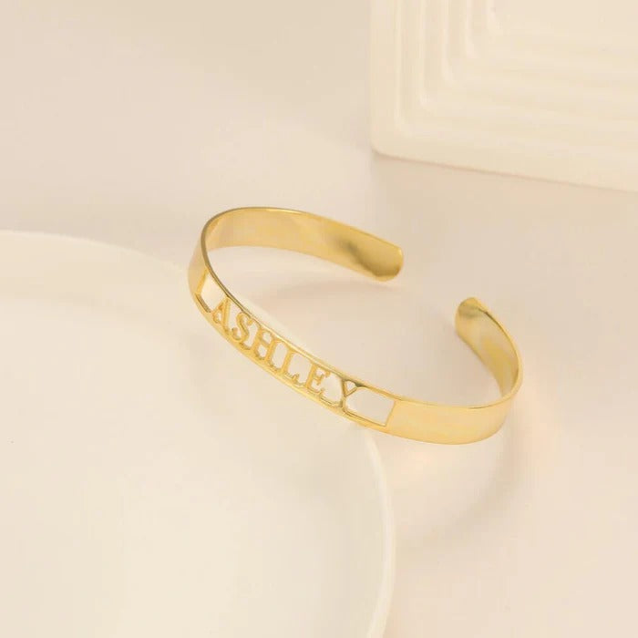 Personalized Classic Name Bracelet - Adjustable