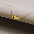 Personalized Crown Name Necklace
