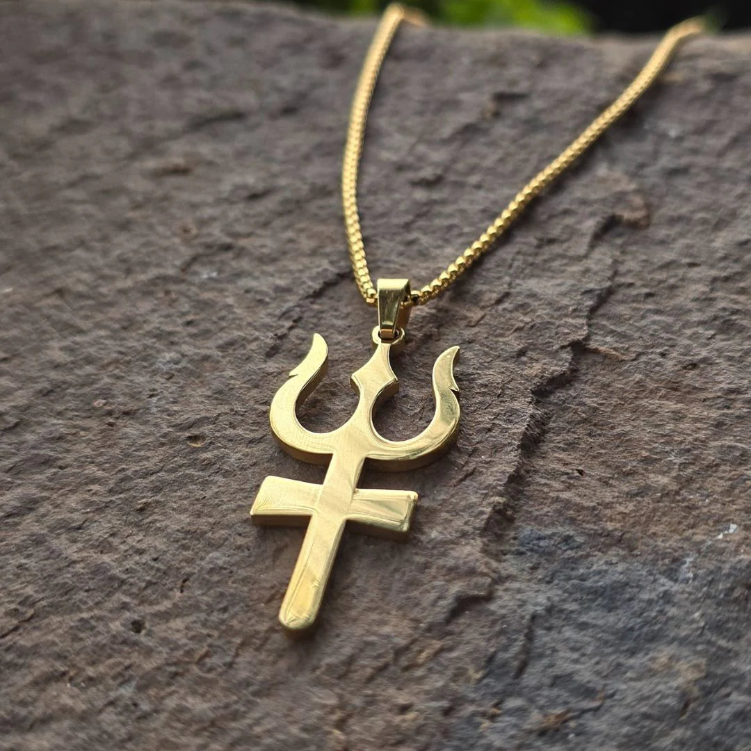 Mahadev Trishul Necklace – For Him
