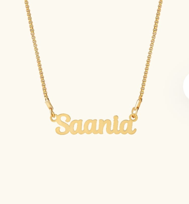 Classic Name Necklace