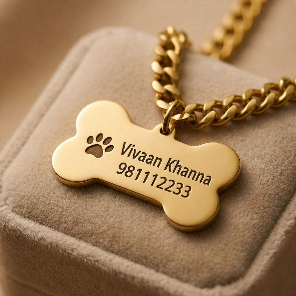 Personalised Pet Safety Name Tag