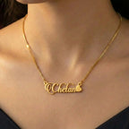 Personalised Heart Name Necklace