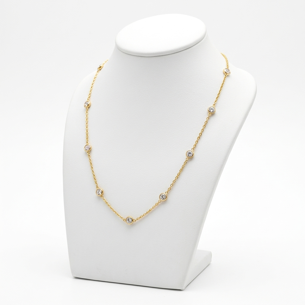 Celeste Stone Necklace