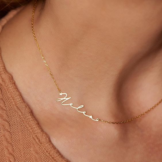 Signature Name Necklaces