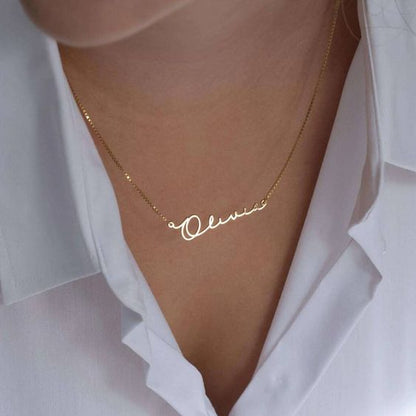 Signature Name Necklaces